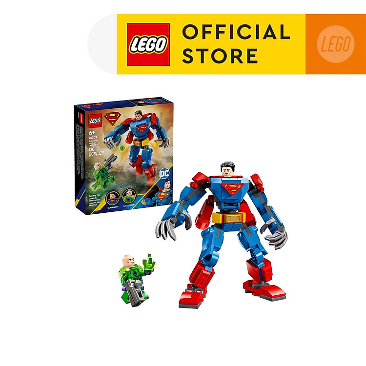 Mua tại Lazada: LEGO SUPERHEROES 76302 - Robot Lex Luthor Chính hãng Giá tốt