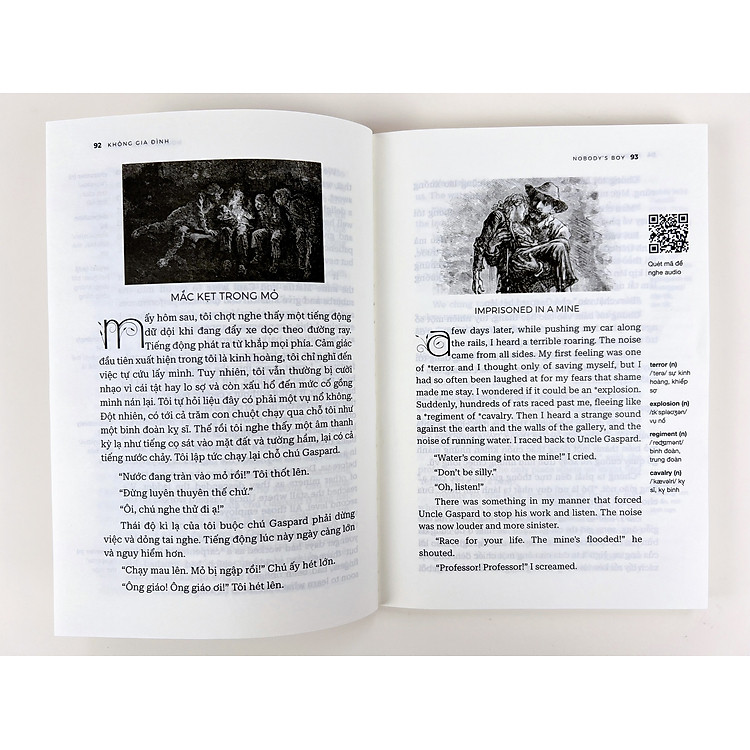 Không Gia Đình (Phiên Bản Song Ngữ Anh-Việt Có File Nghe Audio) - Ảnh 6