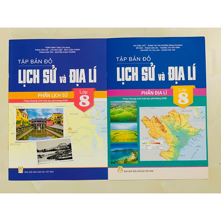 Tập Bản Đồ Lịch Sử Và Địa Lí 8 - Phần Địa Lí (Biên Soạn Theo Chương Trình GDPT 2018) - Ảnh 5