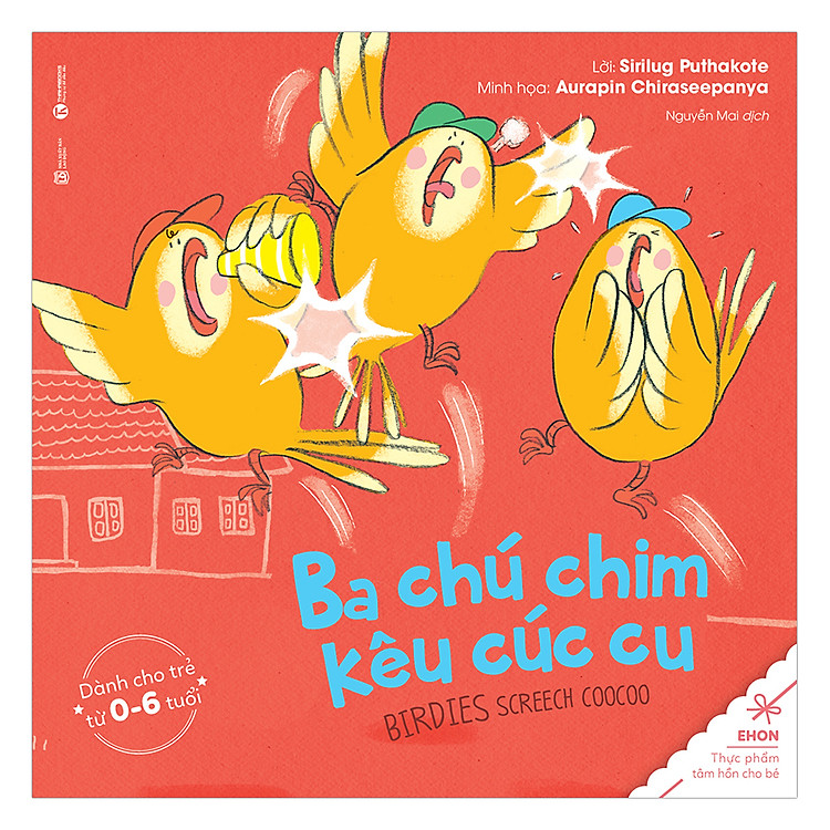 Sách Ehon - Ba Chú Chim Kêu Cúc Cu