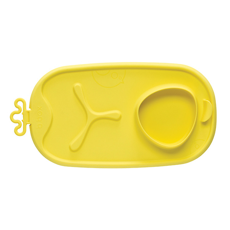 Mua Khay ăn dặm b.box kèm muỗng - Vàng Chanh Chính hãng Tiết kiệm - Hình ảnh 2