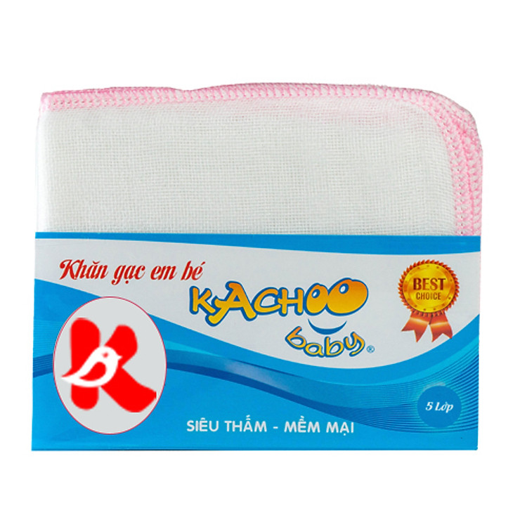 Khăn sữa 5 lớp cotton KACHOOBABY Chính hãng Giá tốt - Hình ảnh 3