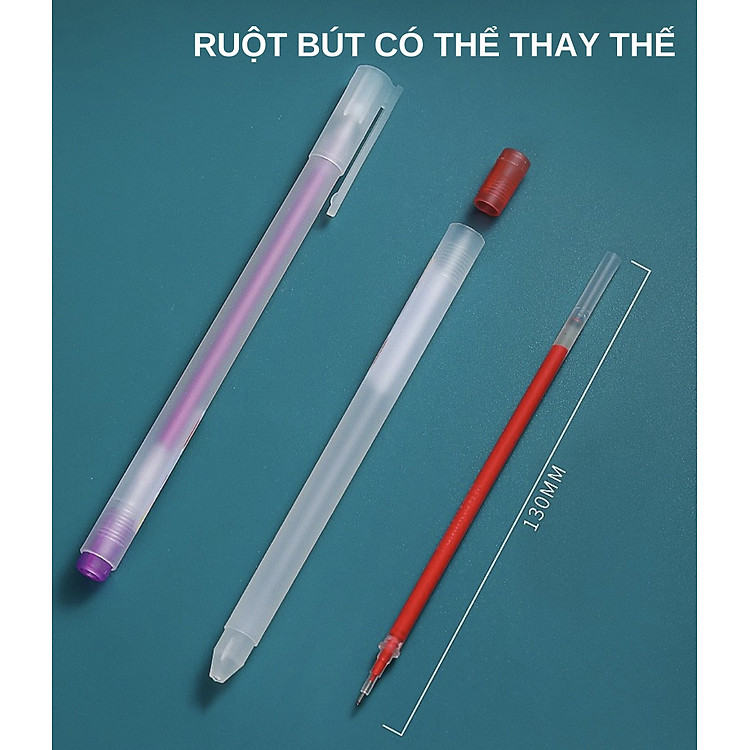 Bộ Bút Gel (12 màu, Ngòi 0.5mm) - Ảnh 5