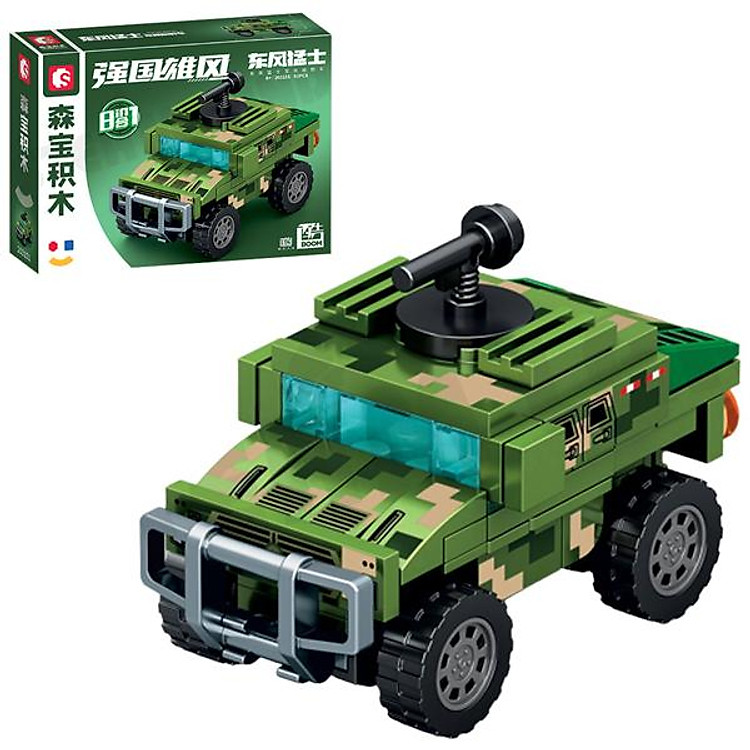 Mua Đồ Chơi Lắp Ráp Xe Quân Sự Dongfeng Chính hãng Ưu đãi - Hình ảnh 2