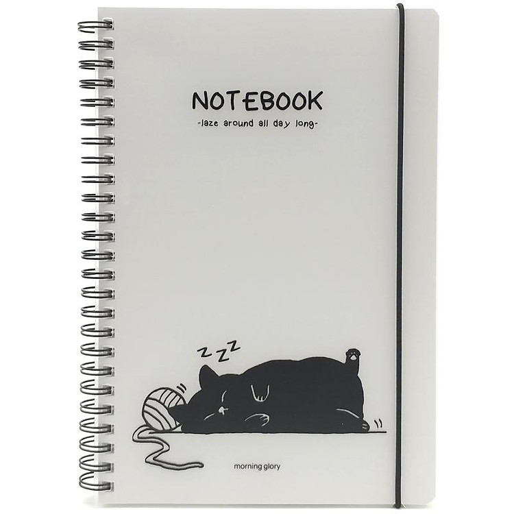 Số Lò Xo Kẻ Ngang Black Cat - Morning Glory 88578 - Ảnh 3