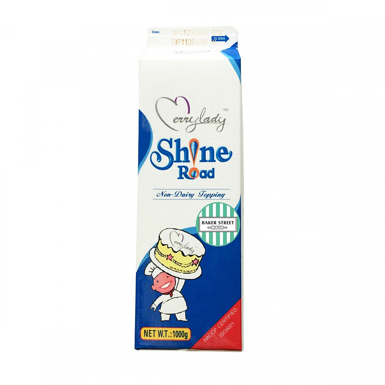 Kem béo thực vật không sữa Shineroad Non-dairy Topping Cream HIROAD 1Kg
