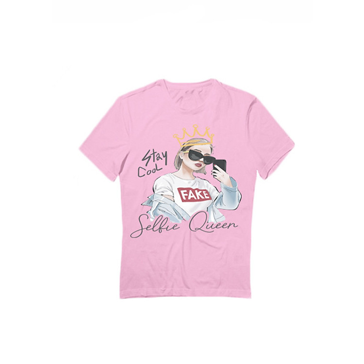 Combo Áo Thun Mẹ Và Bé Gái - Mẫu ATIN049 - Hồng