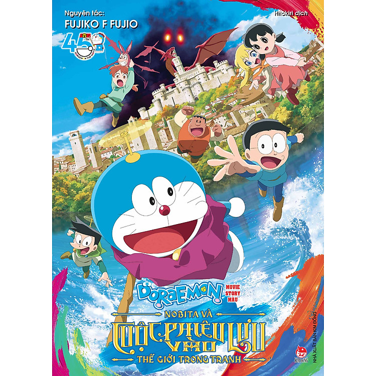 Doraemon Movie Story Màu: Nobita Và Cuộc Phiêu Lưu Vào Thế Giới Trong Tranh