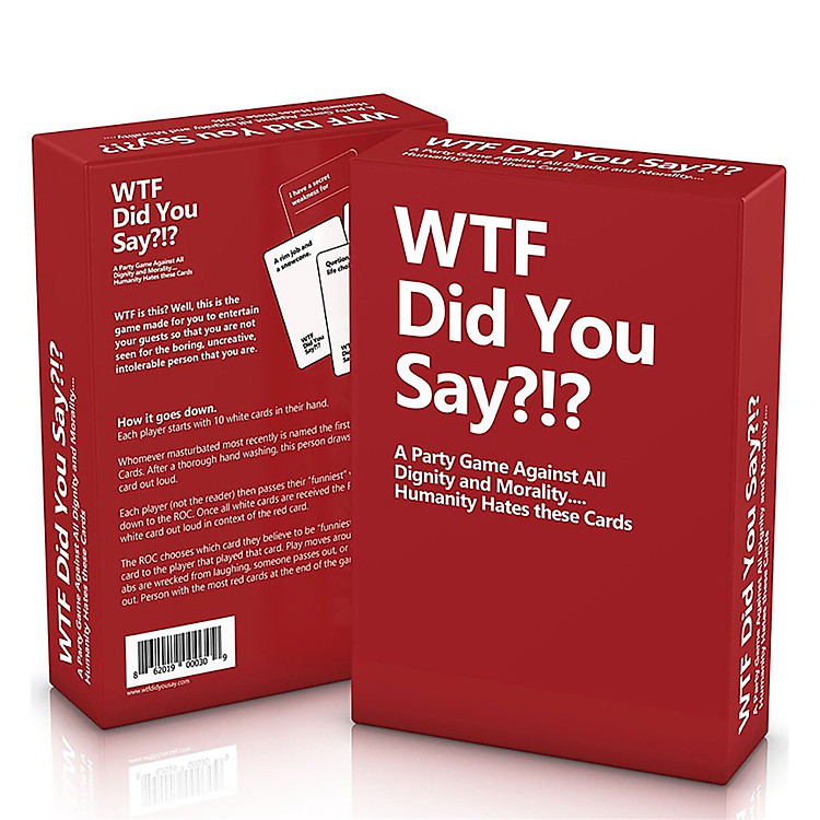 WTF Did You Say?!? Board Game Bộ Trò Chơi Cho Cả Gia Đình