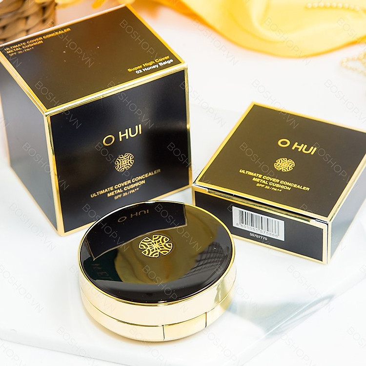 Phấn Nước Cushion Ohui Ultimate Cover Concealer Metal Cushion SPF35 PA++ (30g)