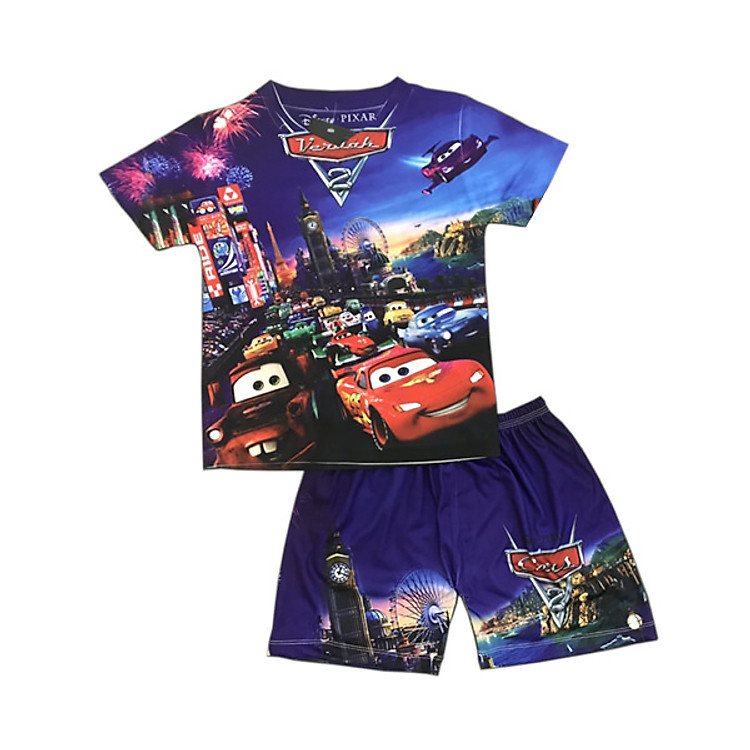 Đồ Bộ Dành Cho Bé Trai In 3D 08