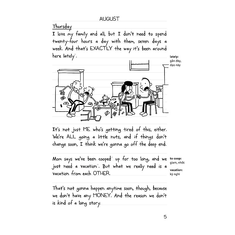 Nhật Ký Chú Bé Nhút Nhát - Diary Of A Wimpy Kid (Bộ 6 tập 11-16) - Ảnh 7