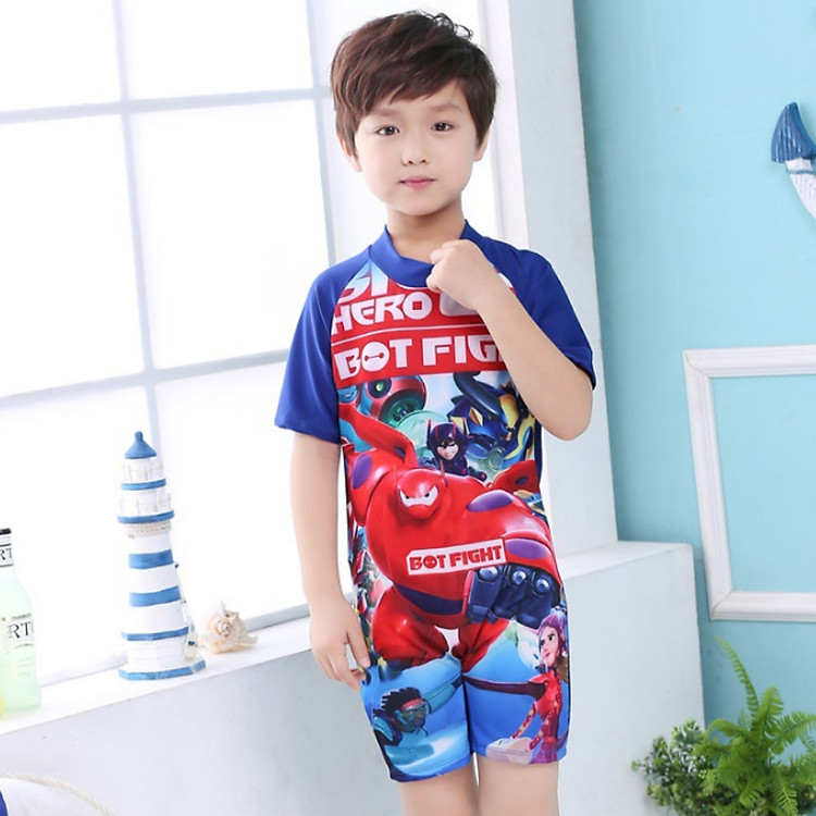 Bộ Đồ Tắm Bé Trai 1 Mảnh Hoạt Hình MAYBB008