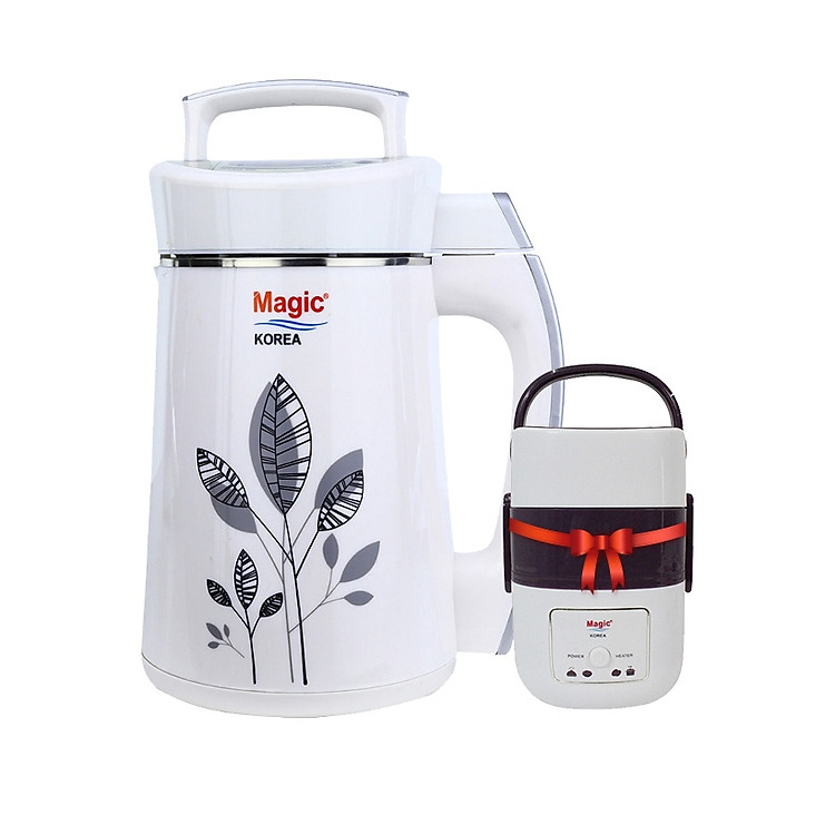 Máy Làm Sữa Đậu Nành, Xay Đa Năng Magic Korea A68 + Tặng Hộp Nấu Và Hâm Nóng Cơm Magic Korea A06 - Hàng chính hãng
