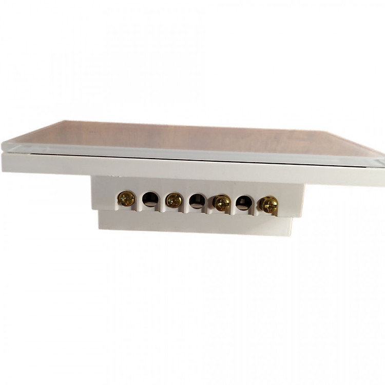Công tắc cảm ứng wifi 2 gang màu trắng