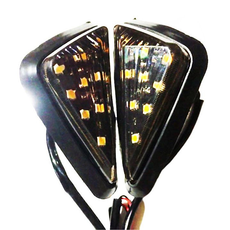 ĐÈN XI NHAN WINNER X , BỘ ĐÈN XI NHAN TAM GIÁC CHO XE WINNER X ĐẸP QUÊN LỐI VỀ - MÀU VÀNG-XNTG