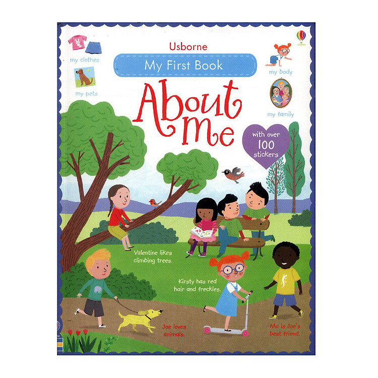 Sách Usborne My First Book About me