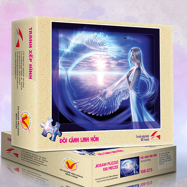 Tranh xếp hình Tia Sáng 108 mảnh Chính hãng Tiết kiệm