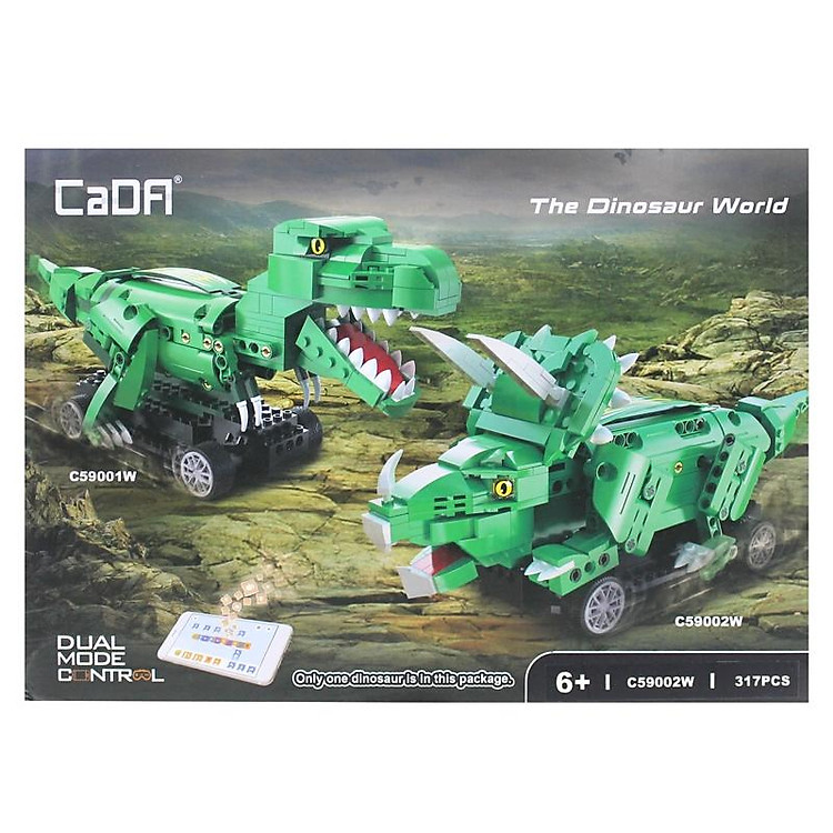 Đồ Chơi Lắp Ráp Robot Khủng Long CaDA Chính hãng Giá rẻ - Hình ảnh 5