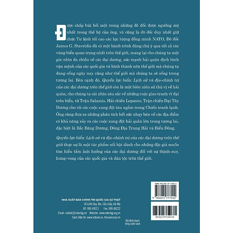 QUYỀN LỰC BIỂN: Lịch sử và địa chính trị của các đại dương trên thế giới - Ảnh 3