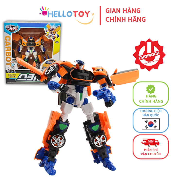 Mua tại Tiki: Đồ Chơi Lắp Ráp Xe Hơi HELLO CARBOT Chính hãng Giá tốt