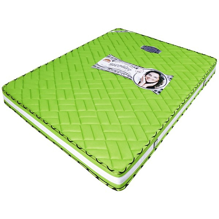 Đệm mút ép Sapphire Hàn Việt Hải 12cm - Vải Gấm 3D, nhiều màu, giao màu ngẫu nhiên