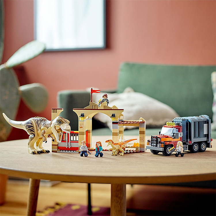Đồ Chơi LEGO Khủng Long T. Rex & Atrociraptor Chính hãng Giá tốt - Hình ảnh 5
