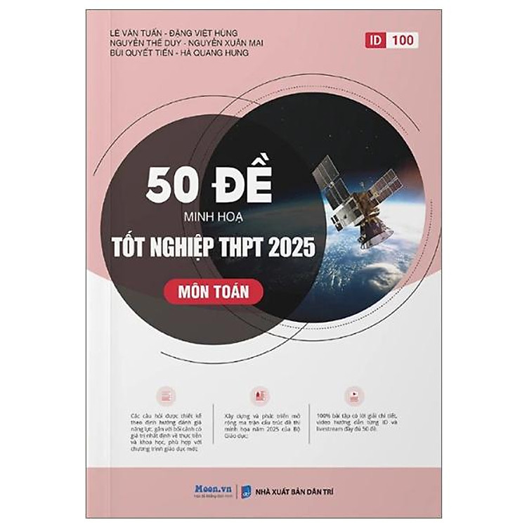 50 Đề Minh Họa Tốt Nghiệp THPT 2025 – Môn Toán