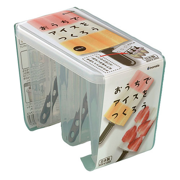 Khuôn làm kem 3 chiếc (nhựa trong) nội địa Nhật Bản