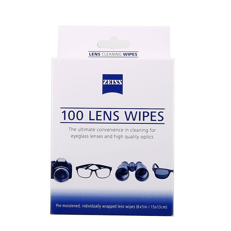 Khăn Lau Mắt Kính ZEISS (100 tờ)