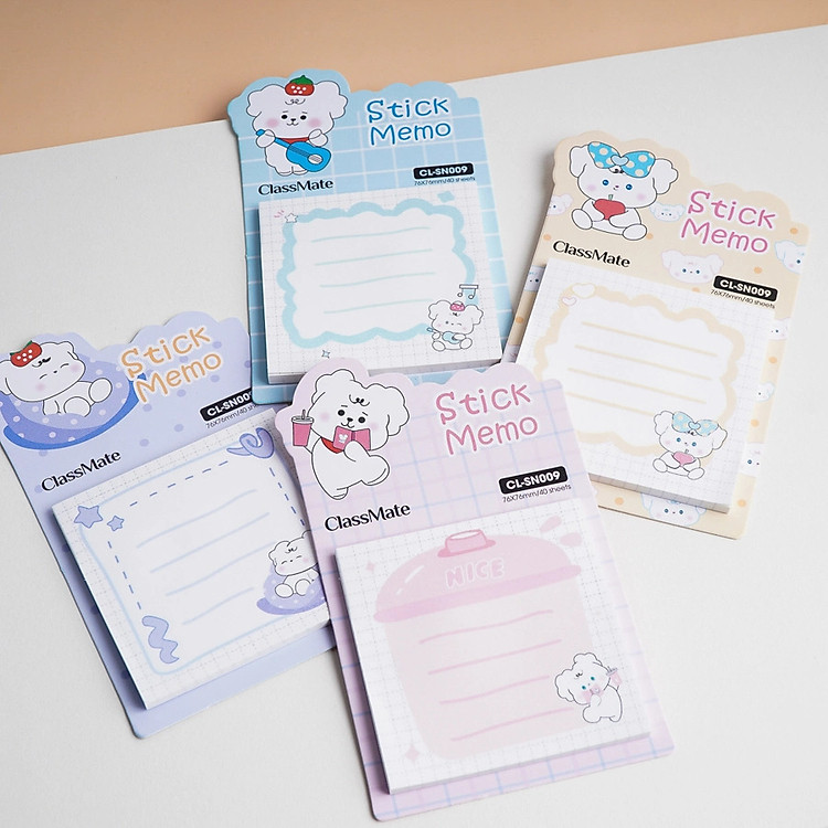 Giấy note Ghi Chú Classmate Stick Memo CL-SN009 - Ảnh 2