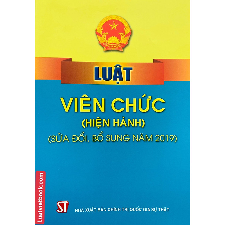Luật Viên Chức (sửa đổi, bổ sung năm 2019)
