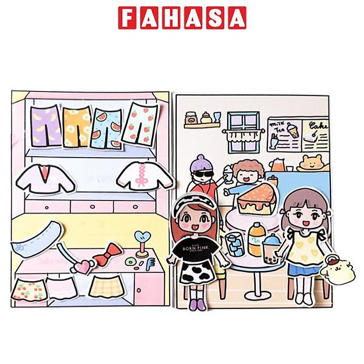 Bộ Tranh Tương Tác Cô Tiên Xanh Chính hãng Giá rẻ