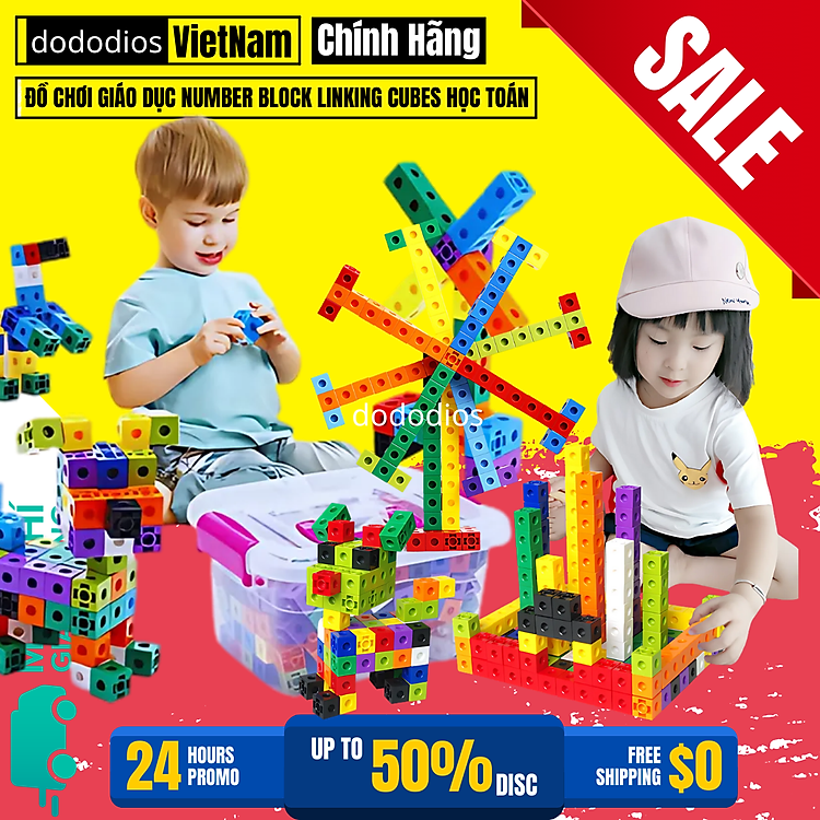 Tìm mua tại Avakids: Xếp Hình Numberblocks Đồ Chơi Trí Tuệ - Ngập tràn khuyến mãi