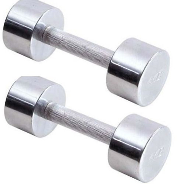 Tạ tay Inox Cao Cấp MNT011 (1 Đôi) - Màu Bạc