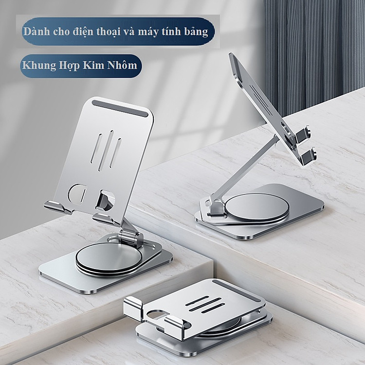 Giá đỡ điện thoại gấp gọn , phụ kiện tăng giảm chiều cao dễ dàng chống trượt rất tiện khi đọc sách ,xem phim ,nghe nhạc tiện lợi hàng nhập khẩu