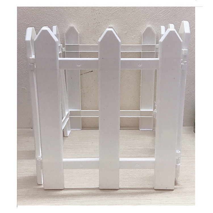 Hàng Rào Nhựa Lắp Ghép Dài 1,6m Cao 30cm Trang Trí Vườn Cây