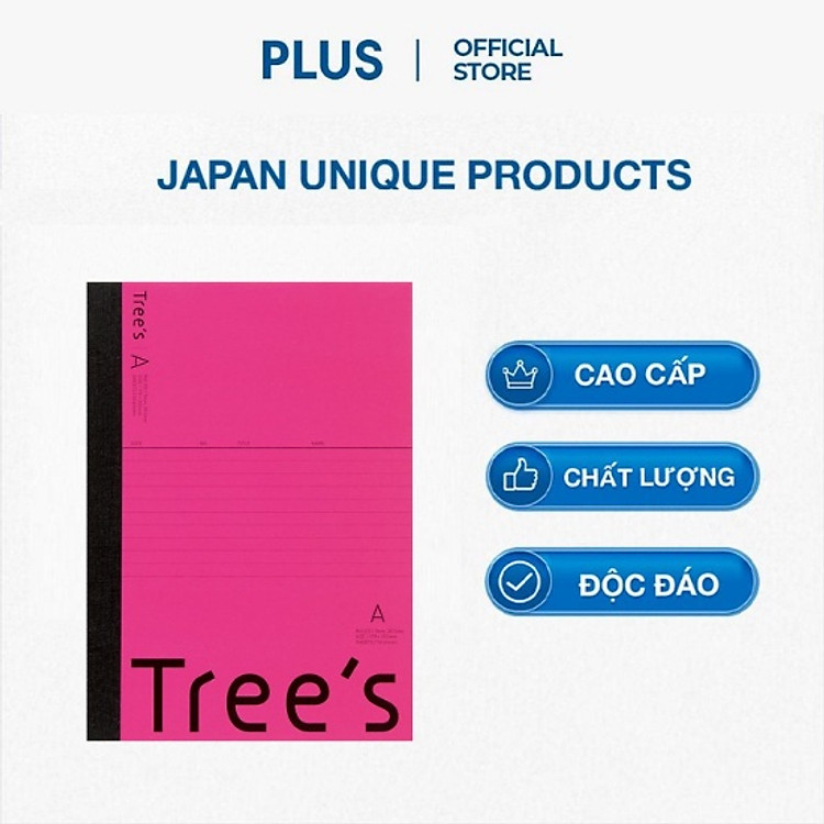 Sổ tay kẻ ngang Nhật Bản A6 - PLUS - Ảnh 2