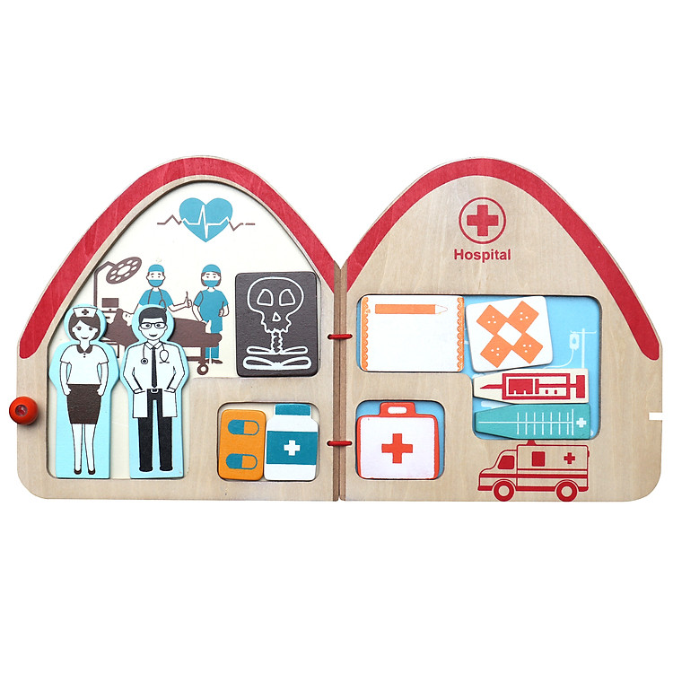 Đồ chơi Bé tập làm bác sĩ Chính hãng Tiết kiệm - Hình ảnh 5