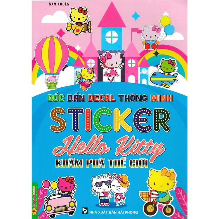 Bóc Dán Decal Thông Minh Sticker – Hello Kitty Khám Phá Thế Giới