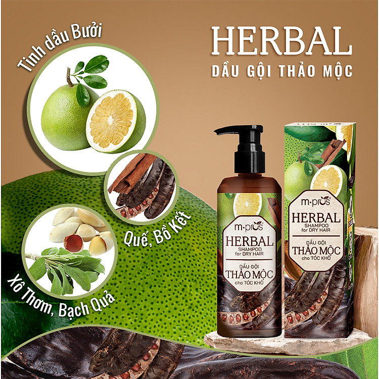 Dầu Gội Thảo Mộc M.pros 300ml Dành Riêng Cho Từng Loại Tóc