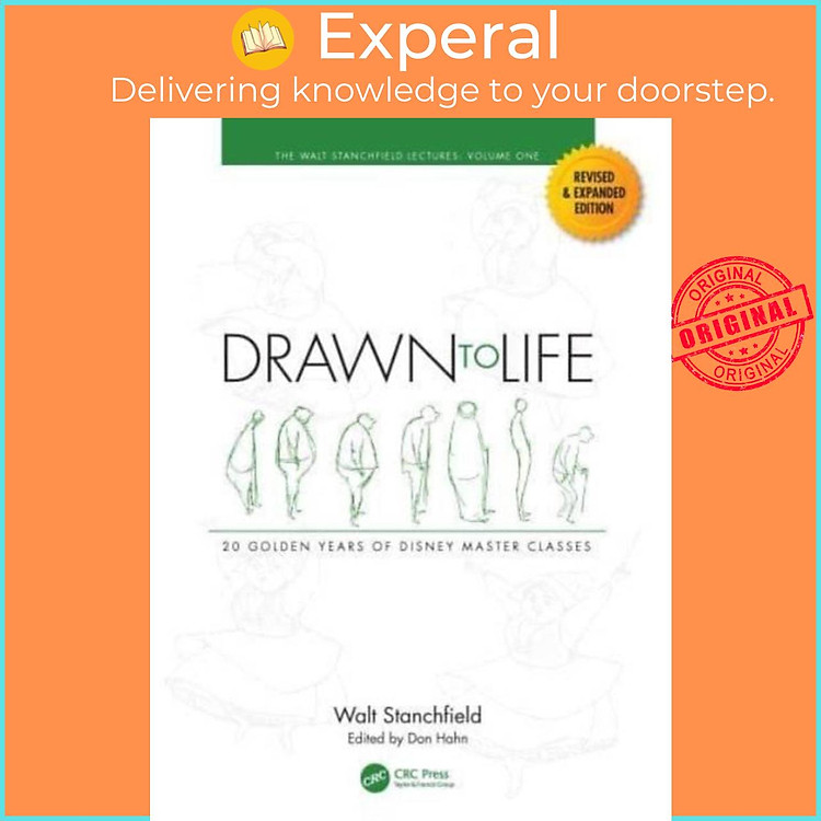 Sách - Drawn to Life: 20 Golden Years of Master Classes - Volume 1: The Walt by Don Hahn (UK edition, hardcover)