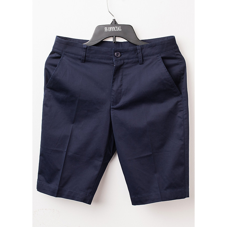 Quần Short Nam Kaki 5S (QKKS023TTT) Kiểu Dáng Slimfit Trẻ Trung, Năng Động Đầy Nam Tính