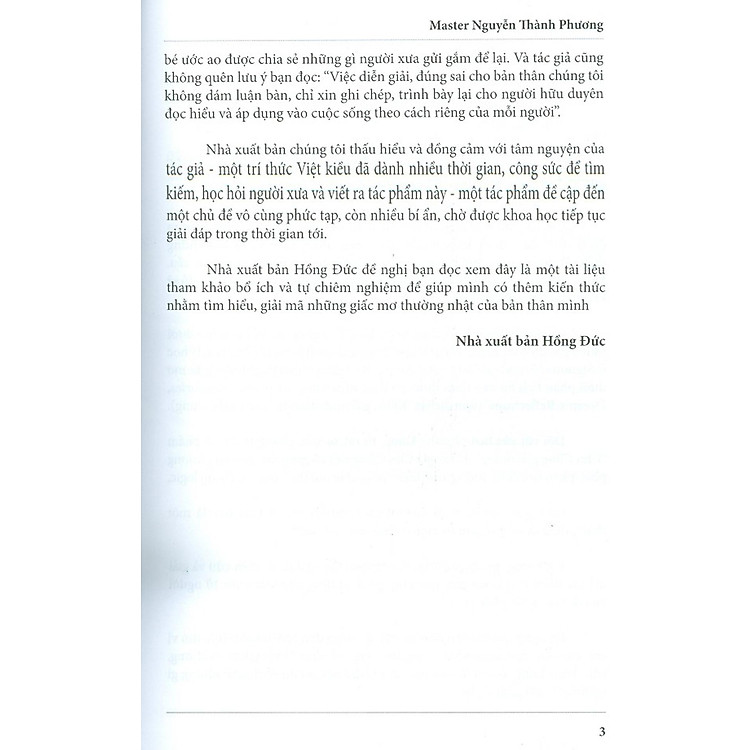 Ý Nghĩa Các Giấc Mơ - Ảnh 7