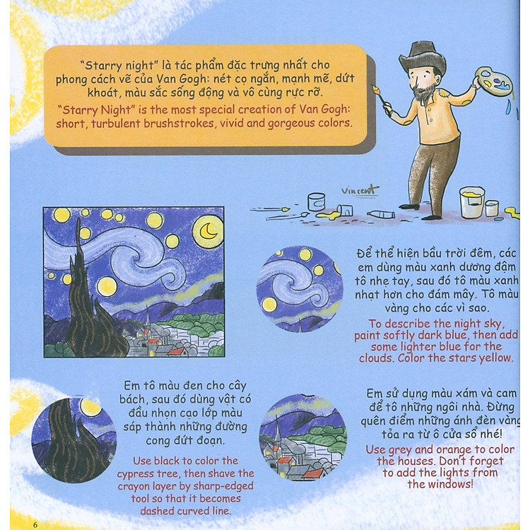Let's Color - Nét Vẽ Mạnh Mẽ Như Vangogh - Ảnh 5
