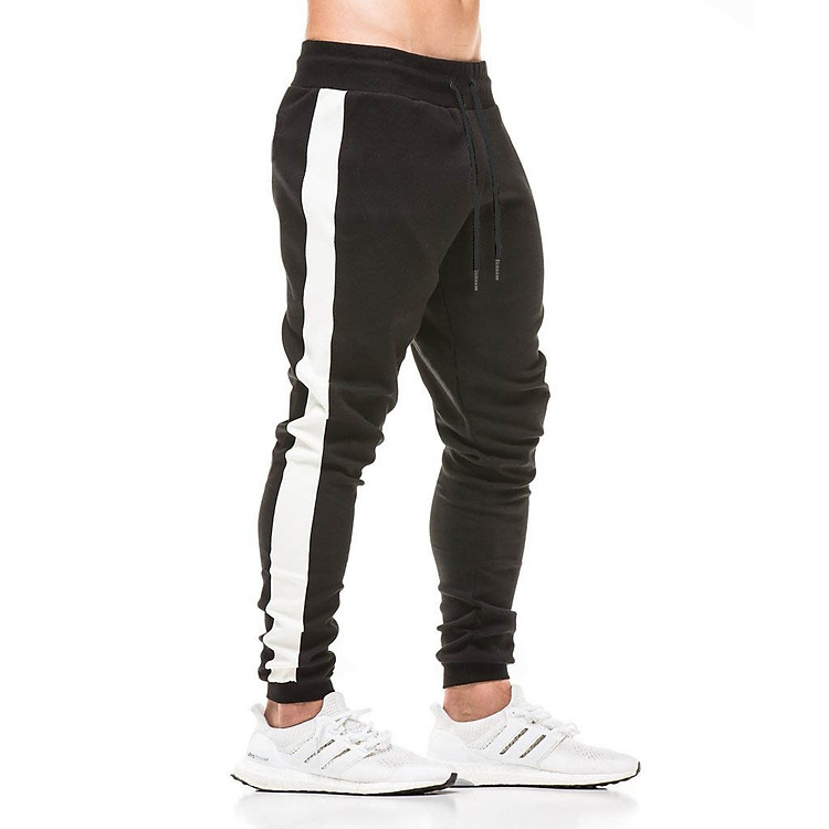 Quần dài gym nam, Quần jogger thể thao nam, Quần gym nam - Thích hợp tập gym, chạy bộ, hoặc đi chơi - Quần gym nam dài cotton chuẩn form (SP048)