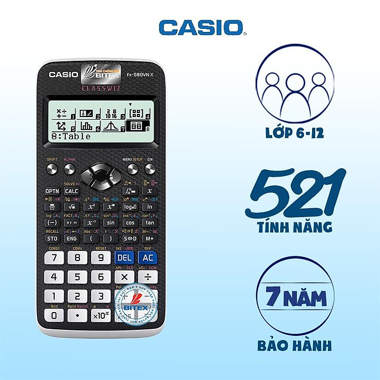 Máy Tính Casio FX-580VN X