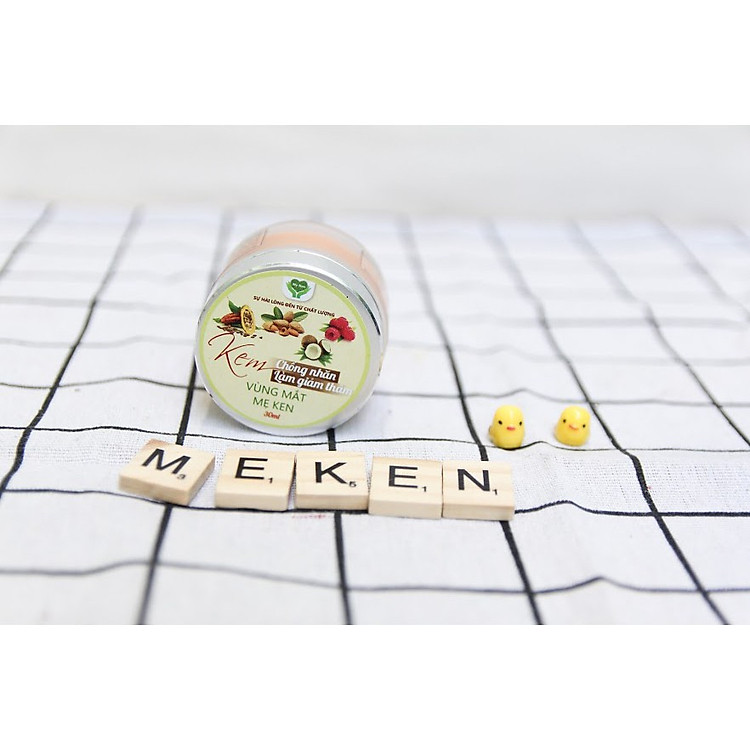 KEM CHỐNG NHĂN LÀM GIẢM THÂM VÙNG MẮT HẠNH NHÂN MẸ KEN