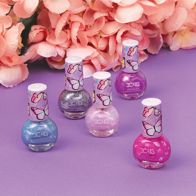 Combo 5 Lọ Sơn Móng Lấp Lánh Chính hãng Tiết kiệm - Hình ảnh 4