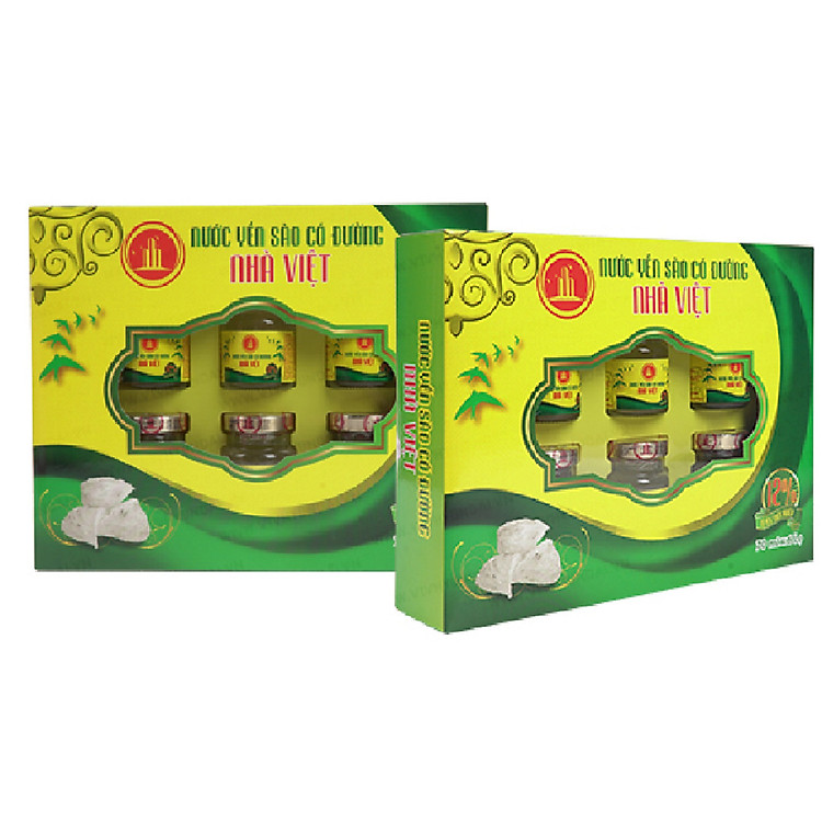 Combo 2 hộp nước yến sào Nhà Việt ( 12 lon)